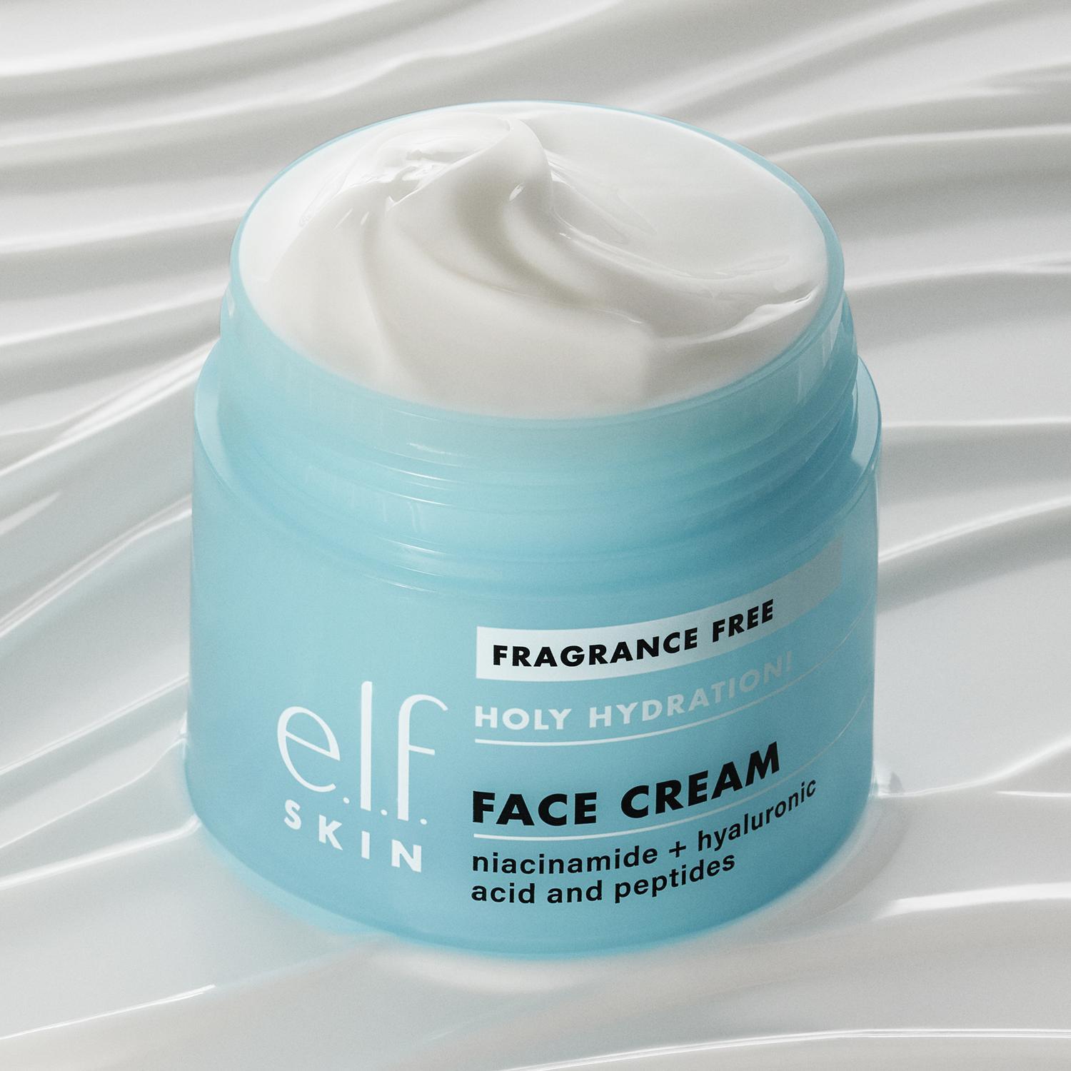 E.L.F. SKIN HOLY HYDRATION! FACE CREAM FRAGRANCE FREE (HIDRATANTE LIGERO FACIAL)